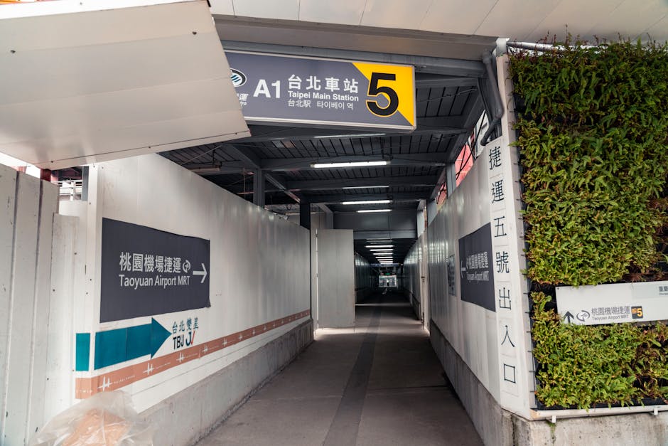 Taipei metro entrance